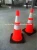 Import 700MM Flexible Roadwork/Worksite Safety PVC Traffic Cone from China