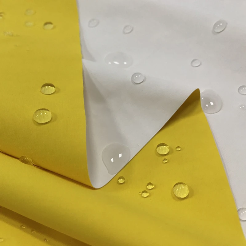 70D Waterproof 100% Nylon TaffetaTaslan Ripstop Taslon fabric with coating