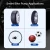 Import 7.4V rechargable inflator electric mini air pump portable tyre inflator car tires car from China