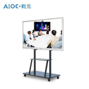 75 inch interactive touch computer electronic  whiteboard touch monitor for meeting room use