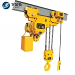 7.5tHigh Quality Lifting Height 9m Super-low Electric  portable mini electric hoist