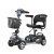 Import 8 inch four wheels elder folding electric small mobility scooters from China