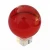 Import 80mm red fengshui crystal balls meditation sphere photography healing magic crystals ball paper box for office desk decoration from China