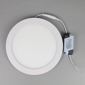 85-265V isolate driver 18W energy saving home lighting round led panel light with two years warranty