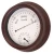Import 8inch Rustic Style Non Terracotta Outdoor Aneroid Mechanical Garden Barometer clock With Thermometer Hygrometer Weather Station from China