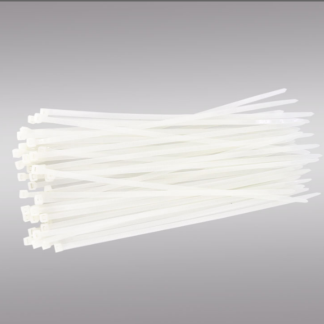 8x200mm Good Reputation High Quality Nylon  Wire Cable Ties With Label Self-locking