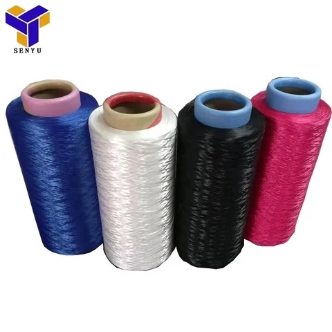 900D dyed pattern twisted polypropylene pp twisted yarn