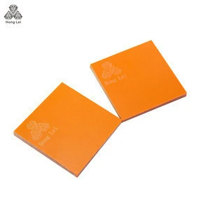 94V0 XPC Orange epoxy resin laminated insulation mica board