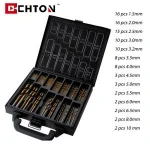 99 Pcs 1.5mm-10mm Wood Bits Concrete Mini Press Metal Cutting Twist Hss Drill Bit Set