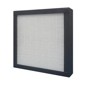 99.97% efficiency for 0.3 micron particle or paper frame hepa air filter can be OEM