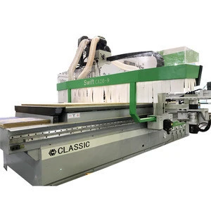 9KW Air Cooling Spindle CNC Wood Router For Cabinet