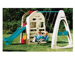 A-08201 Excellent Design Kids Playhouse With Slide