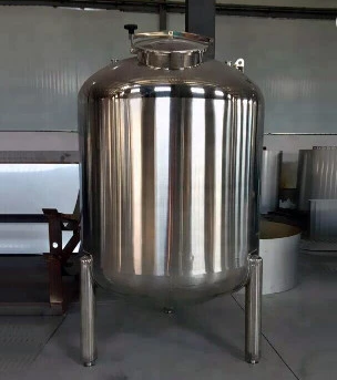 A CHAU Wholesales Industrial Equipment 2000 Liter Capacity Storage Inox Stainless Steel Tank