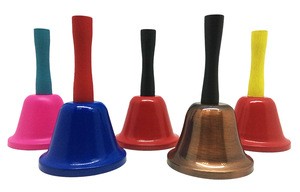 A12-H03, hand bell percussion for Xmas/schools/games, 12 years supplier from China