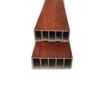 A50 High density pressing strip wood timber tube For connection section edge line