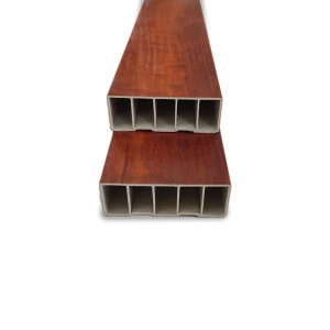 A50 High density pressing strip wood timber tube For connection section edge line