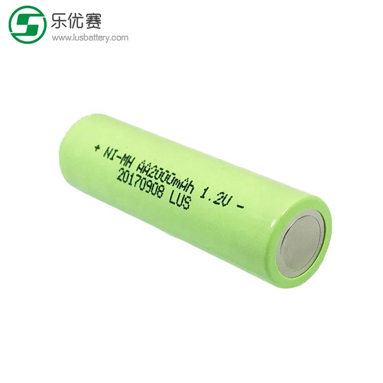 aa2000 ni-mh battery pack for solar light battery aa2000mAh