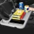 ABS Black And Gray Portable Car Interior Accessories Eating Steering Wheel Tray Table Desk Folding Car Table