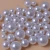 Import ABS pearls with hole plastic fake pearl beads from China