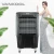 Import AC DC water honeycomb evaporative air swamp cooler with solar panel and battery from China