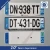 Import acrylic car license plate for France / number plate uk from China