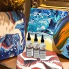 Acrylic Pour Paint Oil Flow Art Medium Oil Paintings Art Silicone Oil 1000cst Private Label Accepted/fluid acrylic paint artist