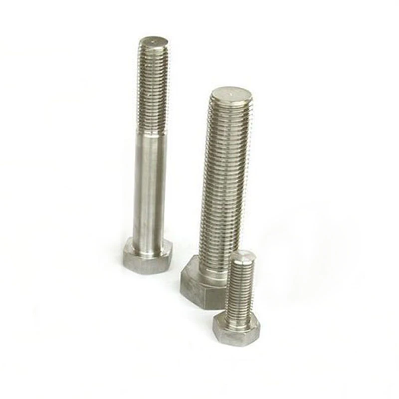 All size custom stainless steel grade 8.8 bolt and nut hex head  A2 70 stainless steel hexagon bolts