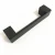 aluminium and stainless steel solid kitchen wardrobe black cabinet door handle pull