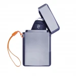 Aluminium faraday anti theft lanyard case car key fob box