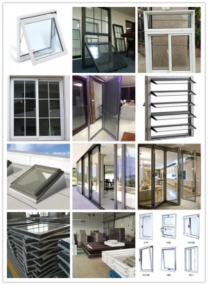 Aluminum sliding windows and door/hurricane proof aluminium window