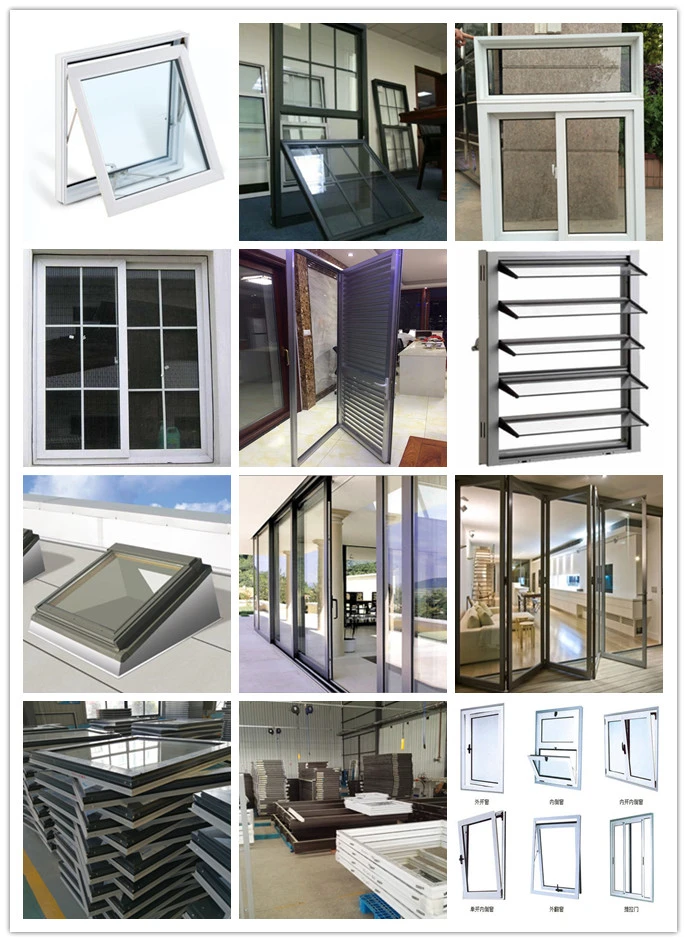 Aluminum sliding windows and door/hurricane proof aluminium window