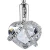Import always in my heart locket screw heart rhinestone pet cremation urn pendant ash necklace from China