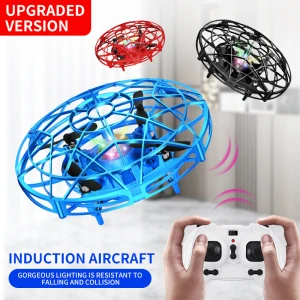 Amazon hot sale sensor new flying ufo drone  hand induction flying new ufo drone  Infrared Multi-player flying new drone