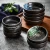 Import Amazon Hot Selling Ceramic Divided Food Dish Porcelain Small Soy Sauce Dipping Snacks Seasoning Plate from China