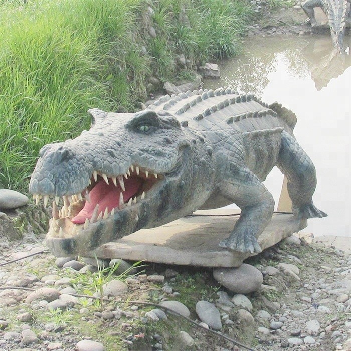 Animatronic animal model remote control crocodile