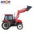 Import ANON Cheap price 4WD Farm Tractor front end loader and backhoe from China