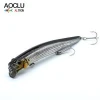 AOCLU Jerkbait lures wobblers 13cm 21g Hard Bait Minnow Popper fishing lure With Magnet Bass Fresh 4# VMC hooks