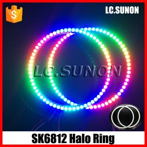 APP control SK6812 halo ring for car truck