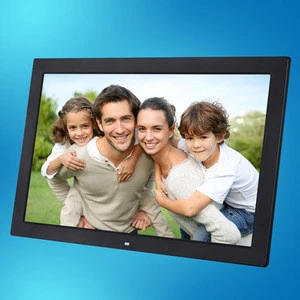 Auto power up LCD LED digital signage advertising video frame Digital picture frames 18.5&quot; for shop shelf floor display
