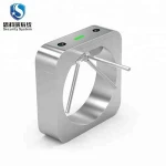 Automatic counter tripod entrance baffle gate turnstile access control system