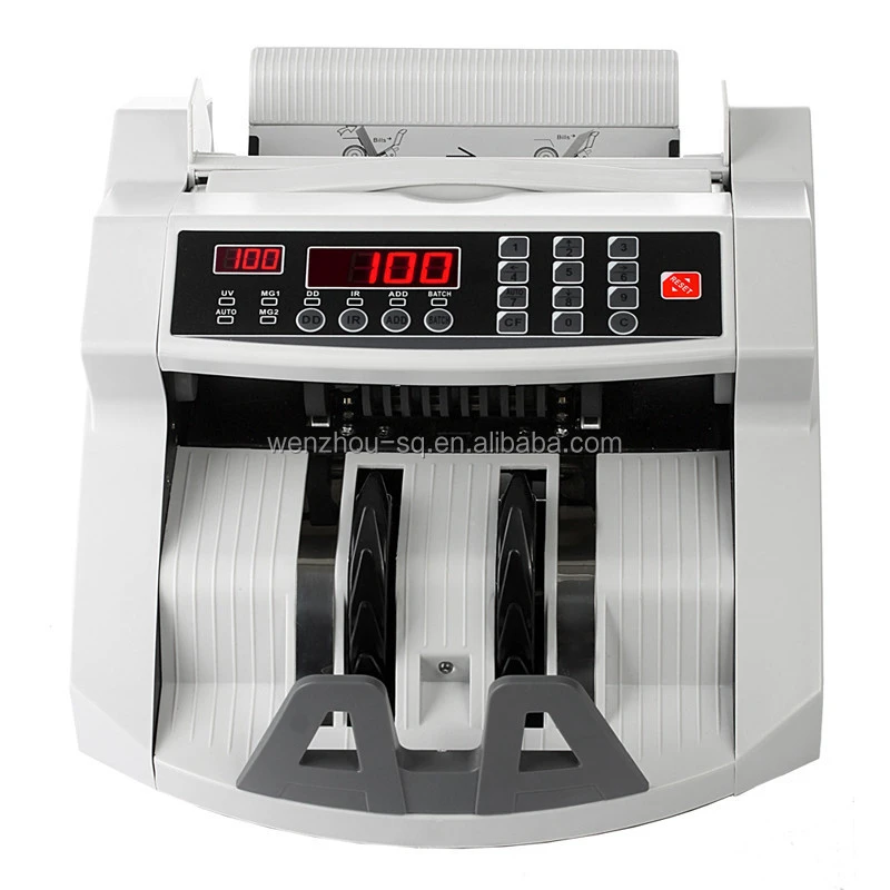 Automatic Money Counter with Note Detection Cash Counting Machine For Supermarket Office and Bank Financial Euipment