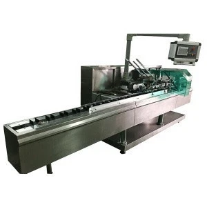 automatic salt sachet sorting and arranging box packing after packaging production line