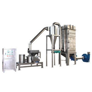 automatic spices chilli tobacco herb grinding machine