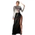Import Autumn blouse black lady long skirt suit sexy women prom dresses from China
