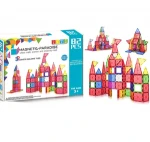 Baby and preschool toy magnetic building blocks  with 82pcs