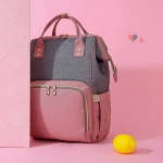 Baby Diaper Bag Backpack Large Capacity Waterproof Mommy Nappy Bag for Women Toddler Newborn