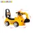 Baby Large Excavator Ride on Car Toys Baby Simulation Electric Car Walker Scooter Balance Birthday Gift for 2-6 Years Old Boys