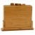 Import Bamboo Cutting Boards- Four All Natural Index Chopping Board Set with Non-Slip Base from China