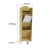 Import Bamboo key holder wall mounted letter organizer from China