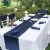 Import Banquet cheap fancy navy blue wedding table runner from China